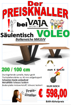 Säulentisch Voleo